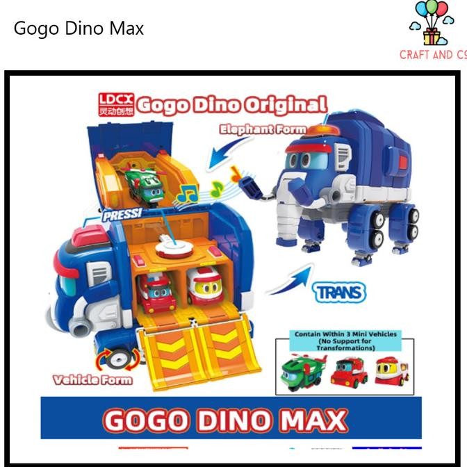 Mainan Gogodino Gogo Dino Max Mainan Anak Ldcx Kado Anak Ori Co