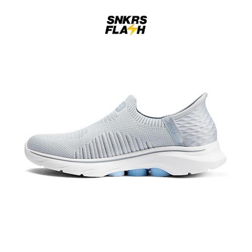 SKECHERS Go Walk 7 Grey Sepatu Casual Wanita - 125240GYLB