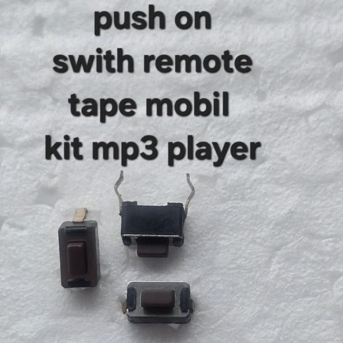 Terbaru (2) SWITH TAPE MOBIL SAKLAR ON OFF SWITCH TOUCH PUSH ON KLAKSON BELL REMOTE REMOT KONTROL CO