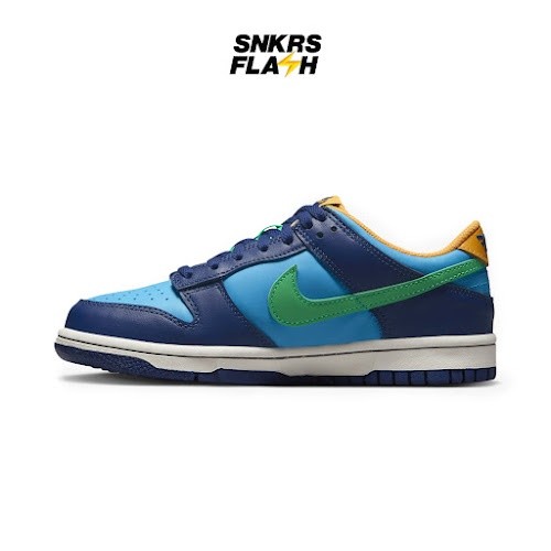 NIKE Dunk Low All Star 2023 Blue Sepatu Sneakers Anak - DV1693401 - Size 36