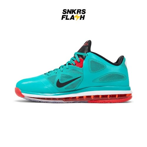 NIKE Lebron 9 Low Reverse Liverpool Green Sepatu Basket Pria - DQ6400300 - Size 44