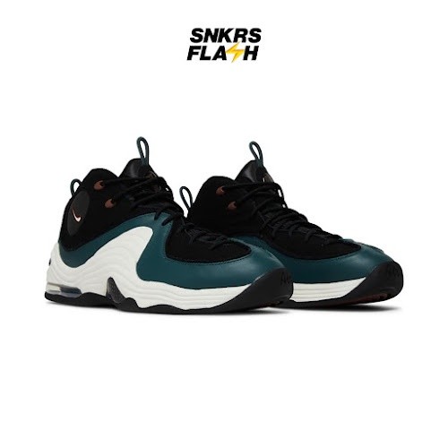 NIKE Air Penny 2 Faded Spruce Black Sepatu Basket Pria - DV3465001