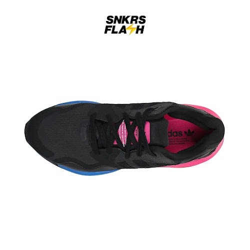 ADIDAS Zx Alkyne Black Shock Pink Sepatu Sneakers Pria - FV2316 - Size 42