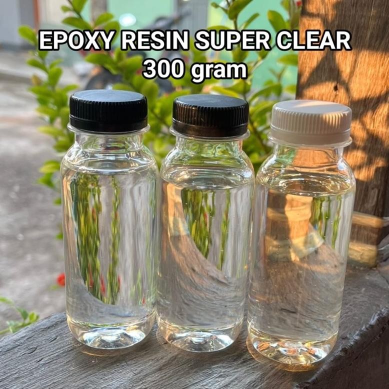 

EPOXY RESIN SUPER CLEAR 300gram