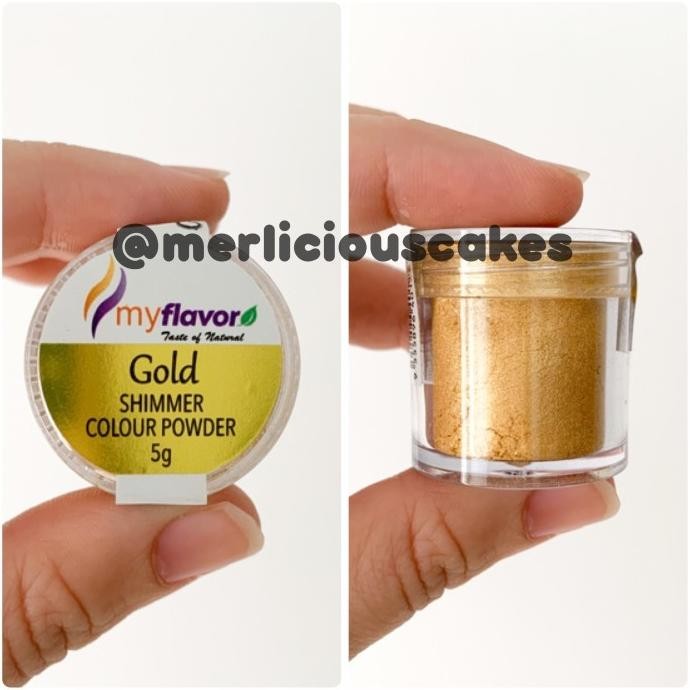 

Grosir My Flavor Gold Lustre Dust Powder Halal