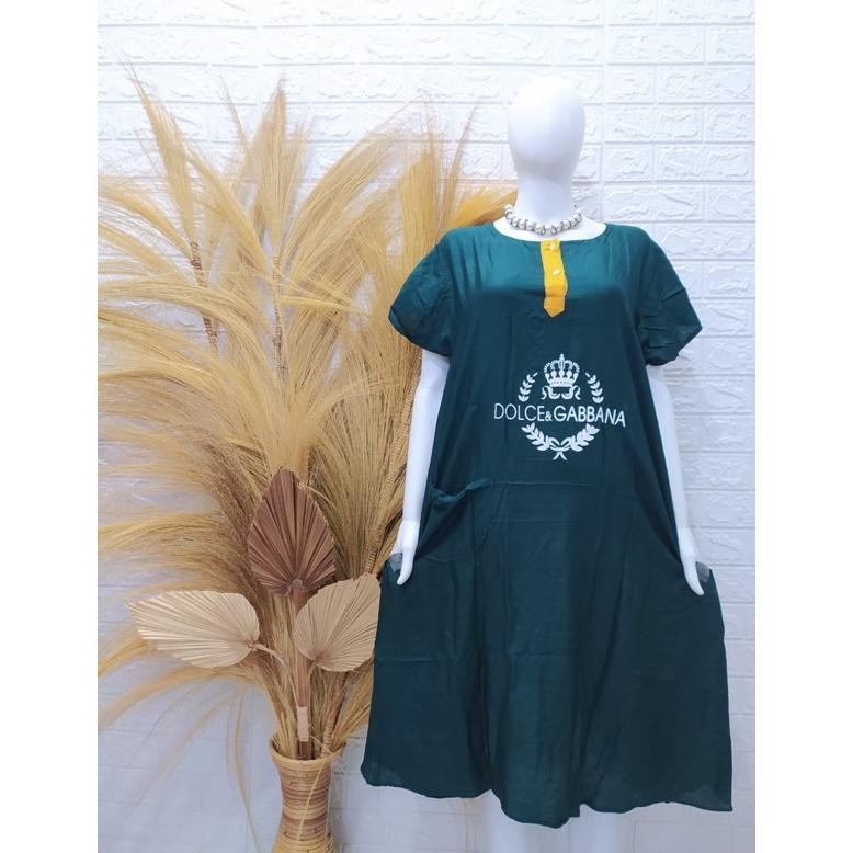 tre-57 gd-8 Daster Payung Busui Aplikasi Slebew Rayon Adem Sale Berkualitas