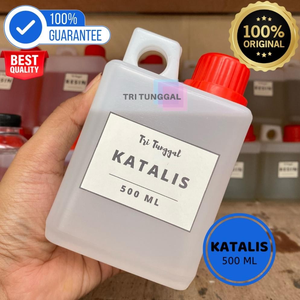 

Katalis 500ml Resin Cepat Keras Pengeras Catalis Fiber Acrylic DIY Keruh Bening Botol Bottle Transparan Kimia Senyawa Alam Getah Beku High Quality Resin Kerajinan Art Seni Kesenian Bahan Cair Liquid Craft Katalisss Prakarya Kertakes Tri Tunggal