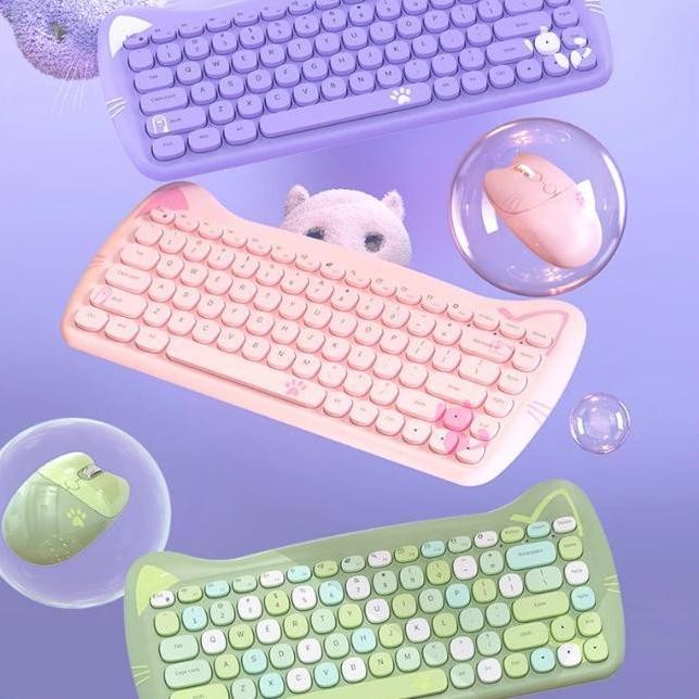 Ajazz A3060 Membrane Keyboard with Mouse Wireless