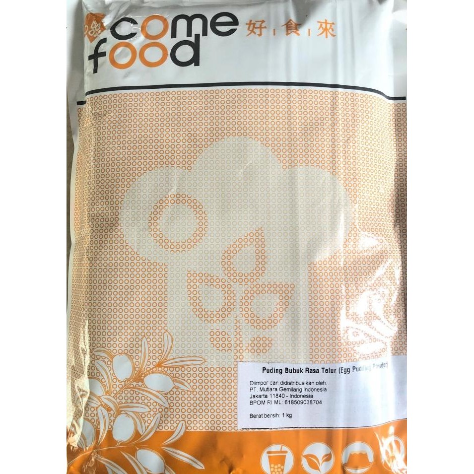 

Grosir Come Food Egg Pudding 1 Kg / Silky Puding / Comefood Toping Dessert