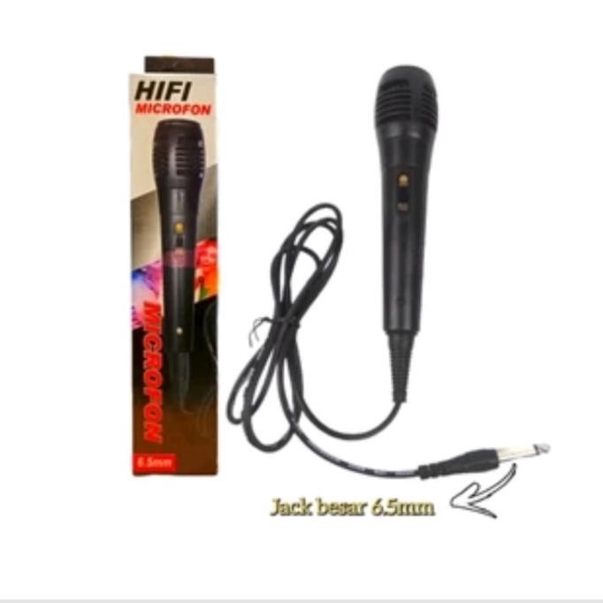 Mic Karaoke Mic Kabel Jack Besar Miicrophone Karaoke Co