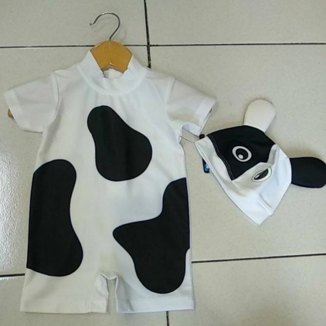 HARGA DISC - Baju Renang Bayi Clear Water Cow