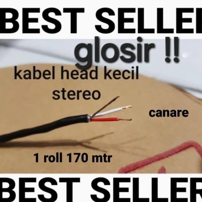Diskon KABEL HEAD STEREO )             kabel anti noise  rakit mic potensio aux rca coaxial microfon