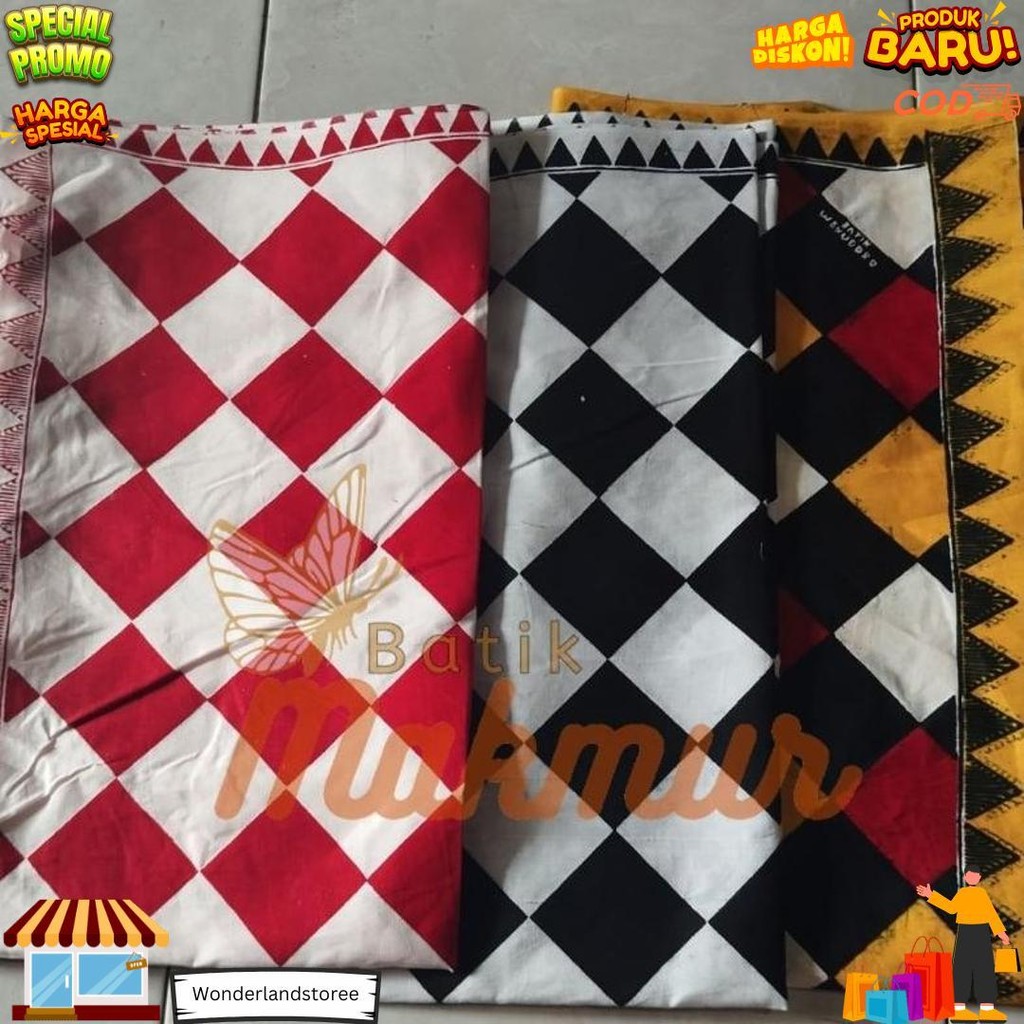 Kain Poleng Kain Bali Motif Kotak Kotak Sale