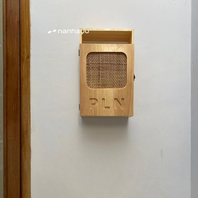 Terjangkau Box Cover Meteran Listrik Prabayar Bisa Custom Nomor Rumah Nanhayu Pln