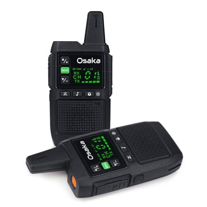 HT OSAKA TWO WAY RADIO A-2 PAKET ISI 2PCS Walkie Talkie osaka a1