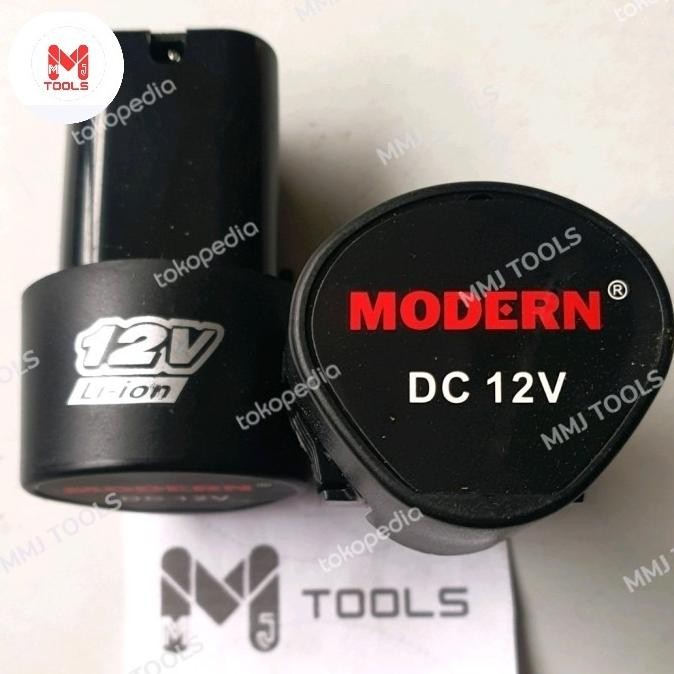 ready  Baterai DC 12 Volt MODERN mesin bor - MODERN Batery mesin bor charge murah
