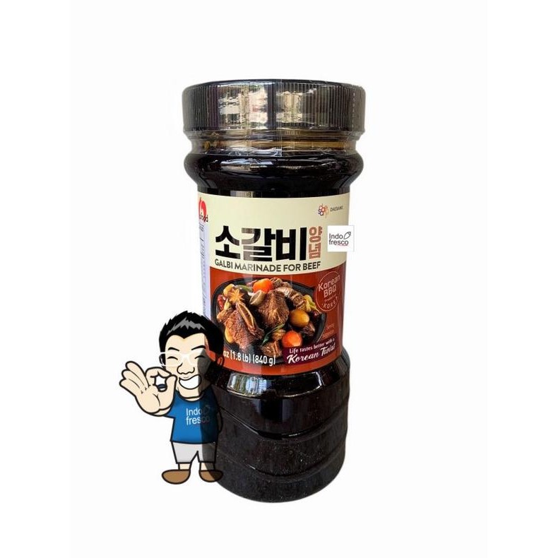 

Murah Chung Jung One Daesang Bbq Beef Galbi Marinade Sauce-Saus Iga 840 G