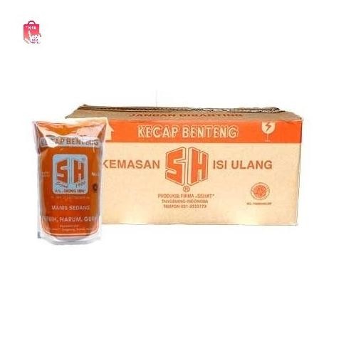 

Grosir Kecap Benteng Sh Kecap Manis Kemasan Isi Ulang (1 Dus/12 Pouch)
