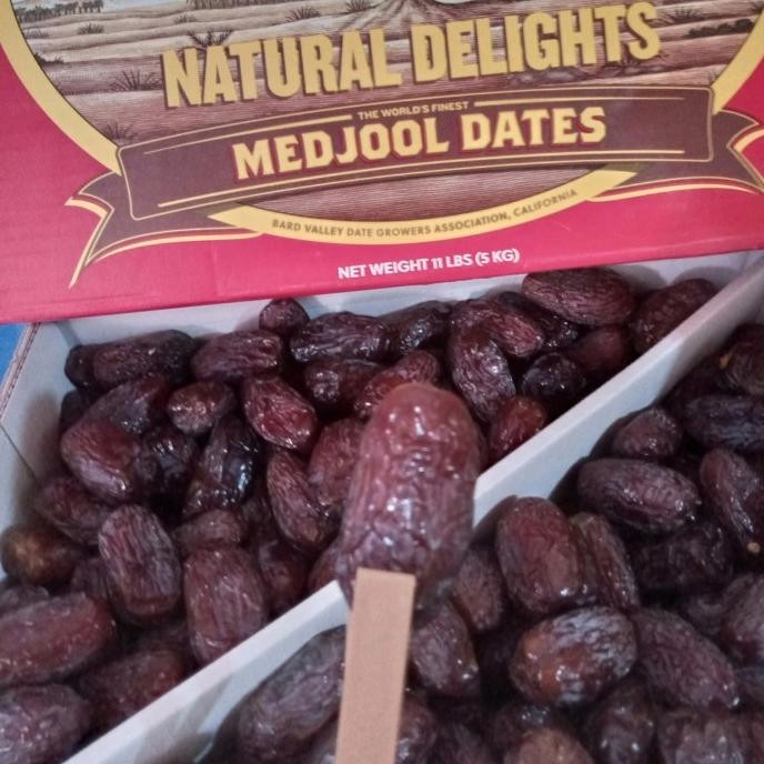 

Murah Buah Kurma Medjool Usa Premium Curah Fresh Manis Per 500 Gram