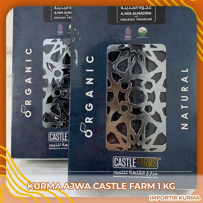 

Promo Kurma Ajwa Premium Organic Castle Farm Jumbo 500Gr/1Kg