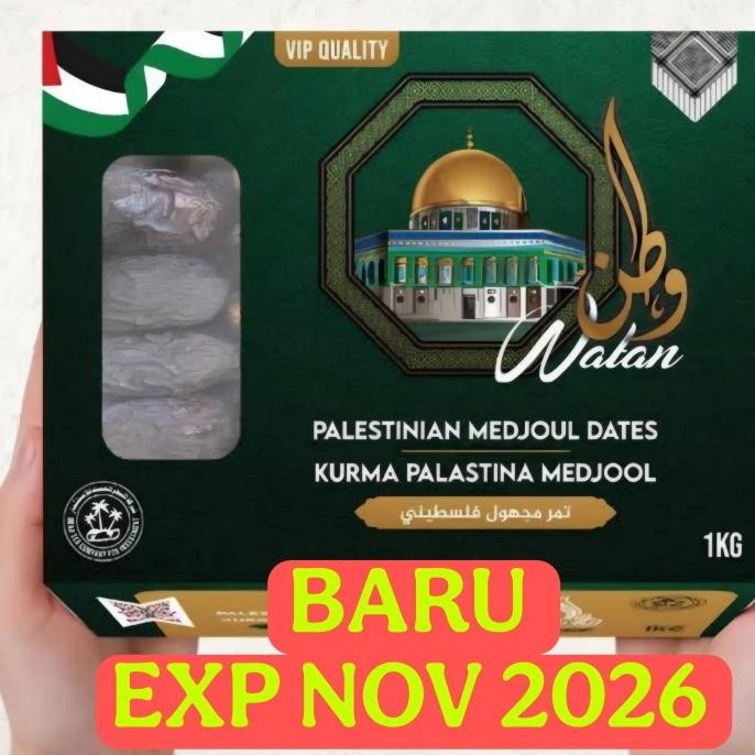 

Grosir Kurma Medjoul Jumbo @1 Kg Vip Quality Watan Palestina