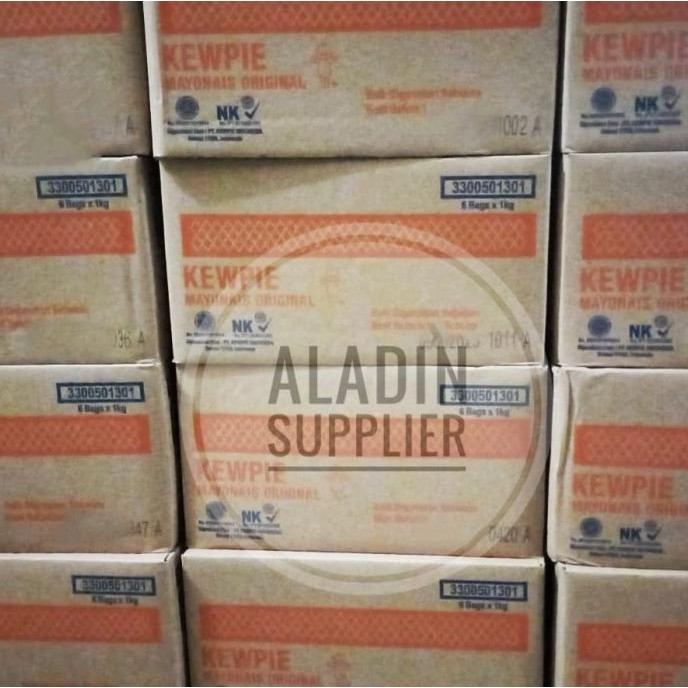 

Promo Kewpie Mayonais Original 1Kg (Kartonan Isi 6Kg)