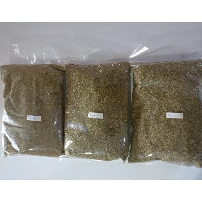 

Murah Dried Thyme Leaves Dry Daun Timi Flakes Kering 1 Kg Import Italian