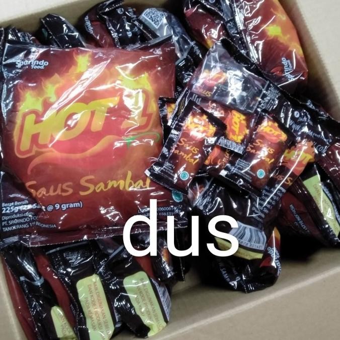

Sale Sambal Hot1 Stick / Hot 1 Sachet 20Pak X 25Pcs X 9Gr Dus