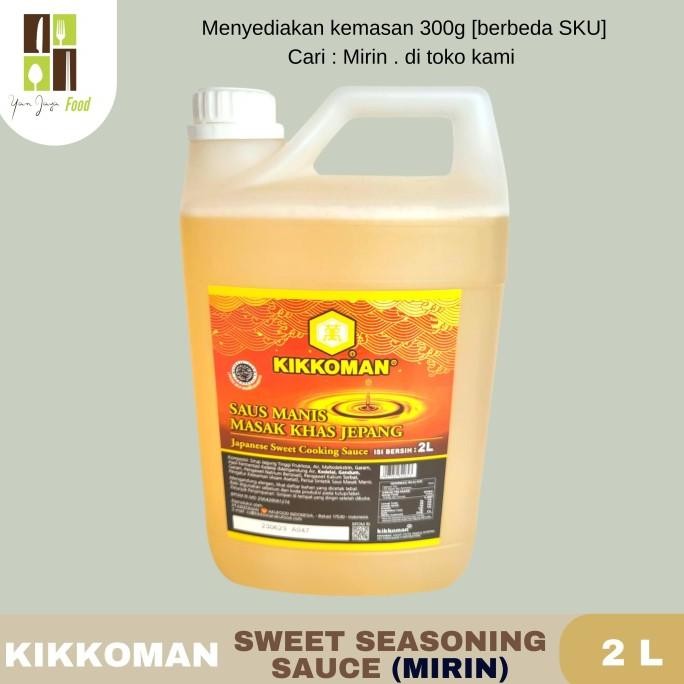 

Promo Kikkoman Sweet Seasoning Sauce Halal Cuka Sushi Mirin [2L/5L]