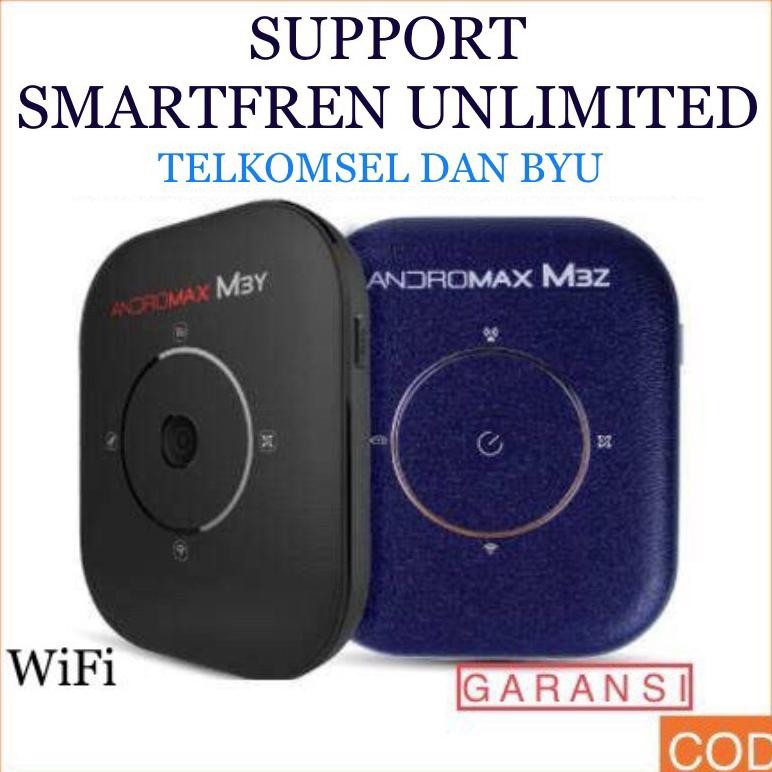 Modem Wifi Andromax Support Smartfren Unlimited dan Smartfren Kuota Andromax M6 M5 M3z M3y M2y M2s
