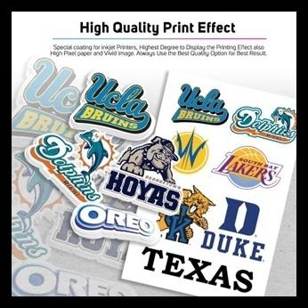 WATERPROOF STICKER GLOSSY PHOTO PAPER A4 A3 (50 LEMBAR) / KERTAS FOTO GLOSSY STIKER TAHAN AIR
