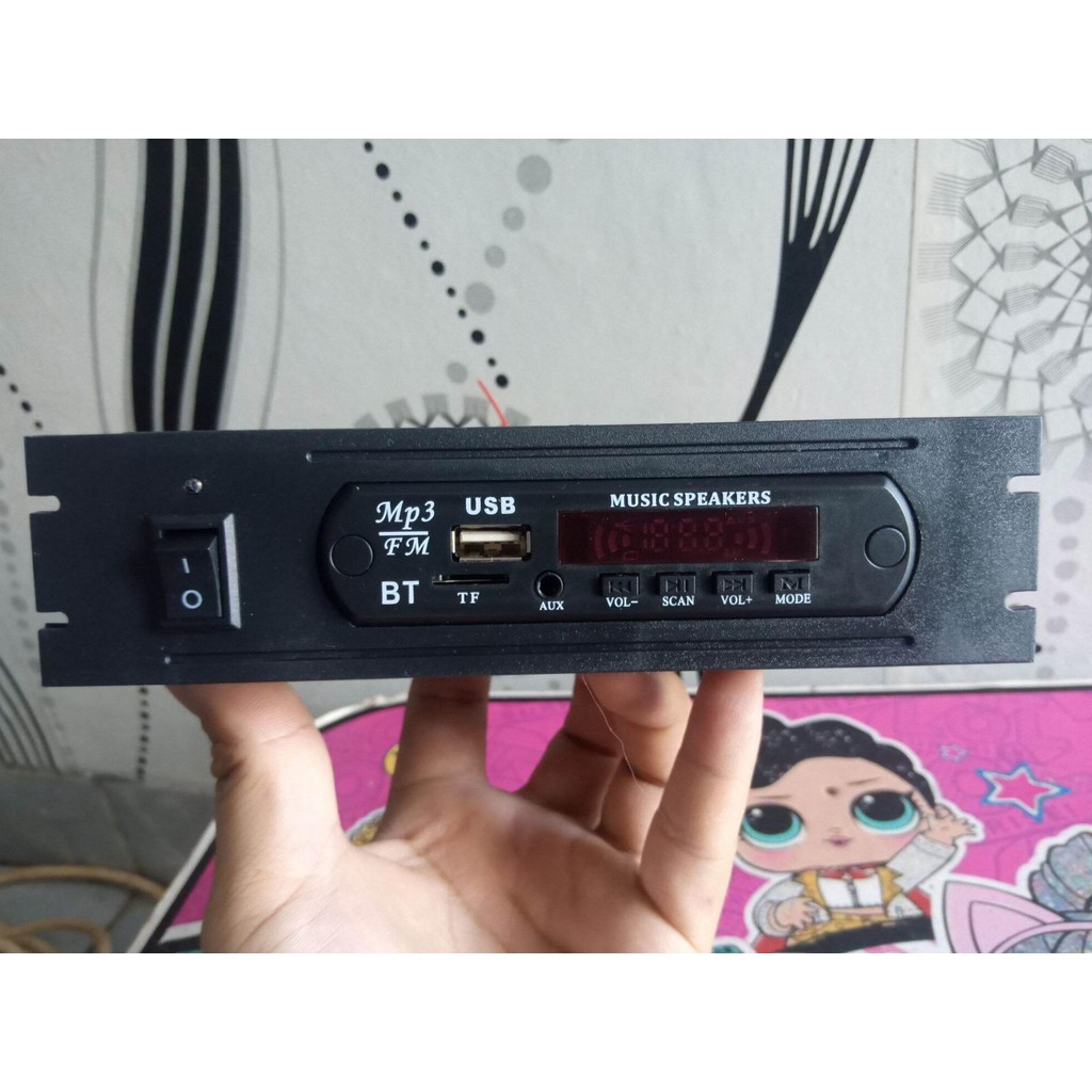 MP3 BLUETOOTH RAKITAN SIAP PAKAI LANGSUNG LISTRIK