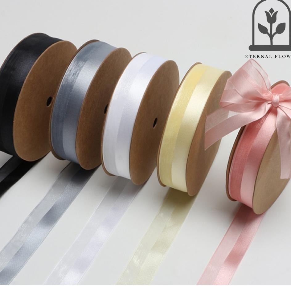 

1Roll Pita Half Tranparant Atin Organza Orea