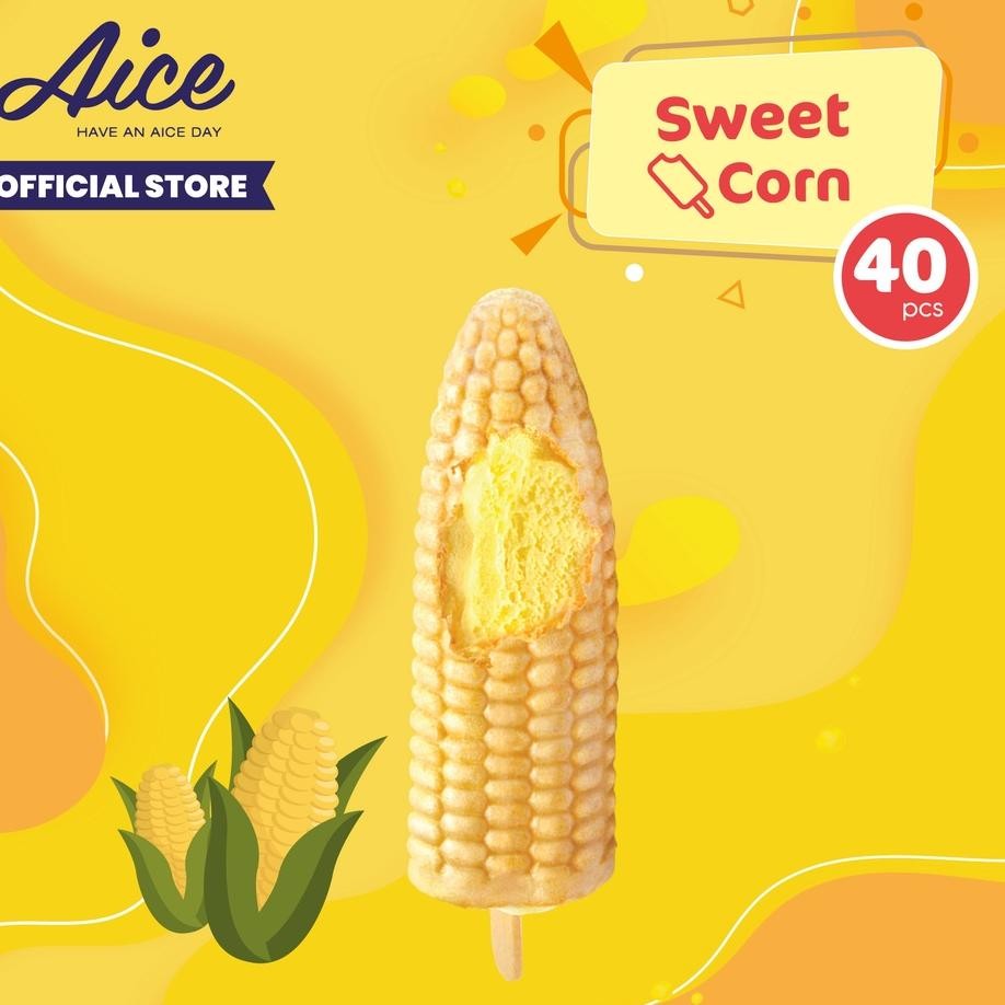 

Aice Ice Cream Weet Corn 1 Arton 40 Pc