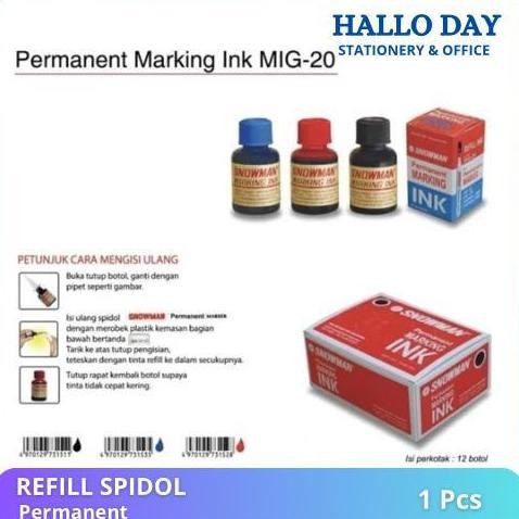 

Dgh-43 Hd Snowman Isi Ulang Spidol Permanen / Reffill Spidol Permanen