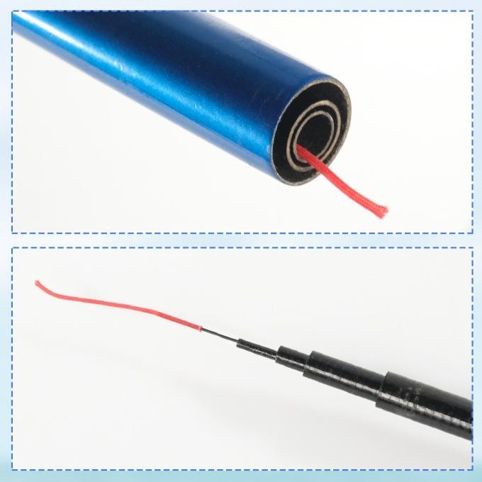 Joran Pancing Pole Tegek Fiberglass Fishing Rod 3.95 meter