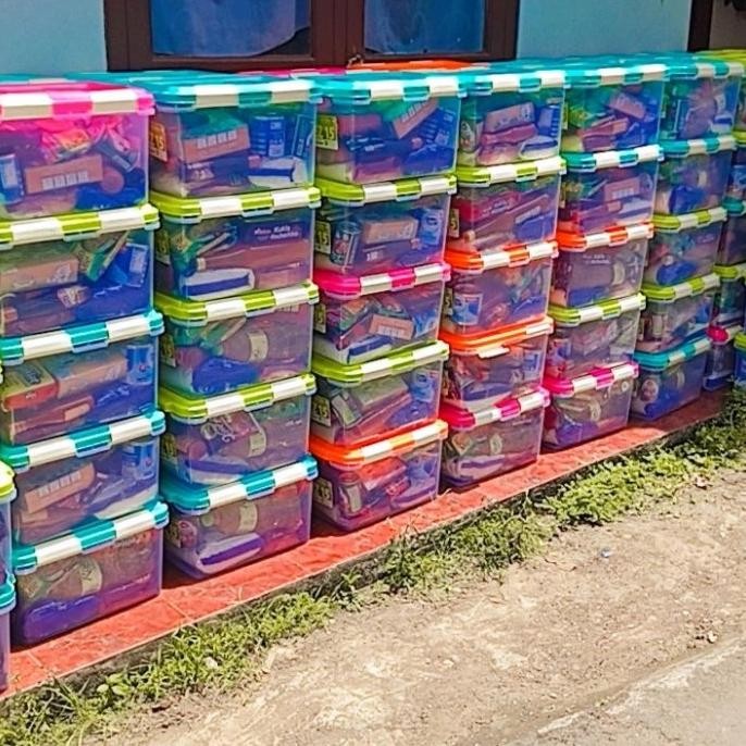 

Paket sembako box container besar / hampers sembako / paket lebaran