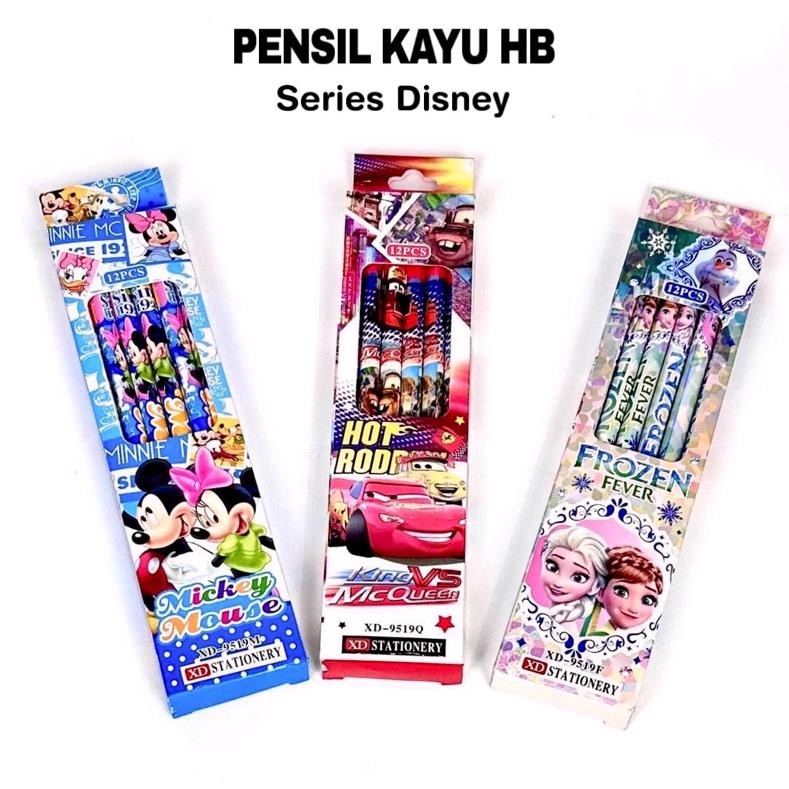 

Tw39 Hd Pensil Kayu Hb Gambar Disney / Pensil Kayu Hb 12Pcs