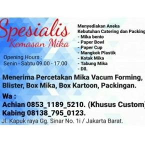 

AZQ-16 Is75 Mika kaku Meteran Tebal 0.35 Mic Utk Kotak Seserahan Souvenir Dll. Termurah Murah