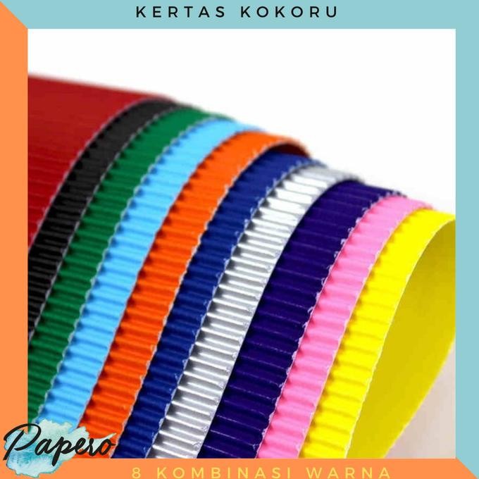 

Kertas Kokoru / Kertas Prakarya / Kertas Bergerigi / Diy Best Seller