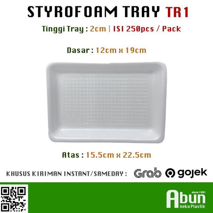 

Tray Styrofoam Tr-1 Isi 250Pcs Best Seller