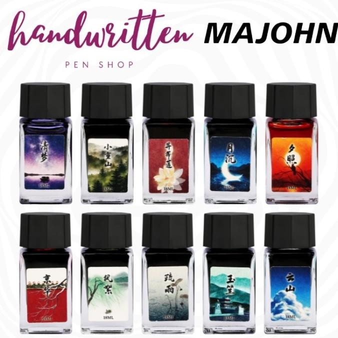 

MAJOHN Mood Color Drawing & Writing Fountain Pen Ink by Radhiant official