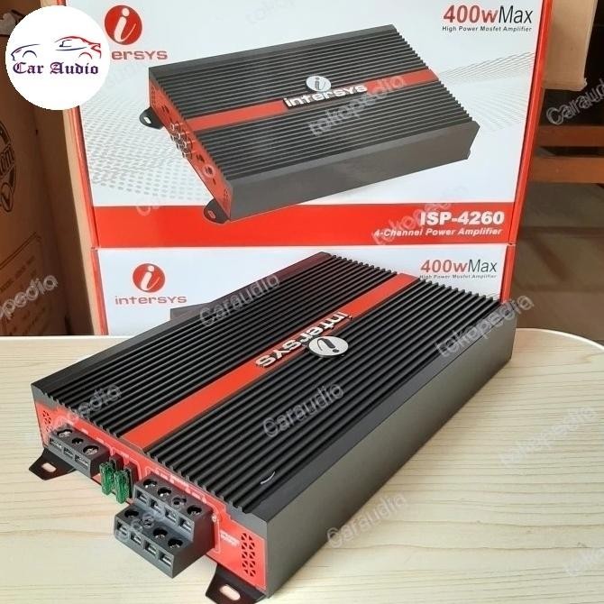 Power Intersys Isp 4260 Power 4 Ch Amplifier High Quality Intersys Original
