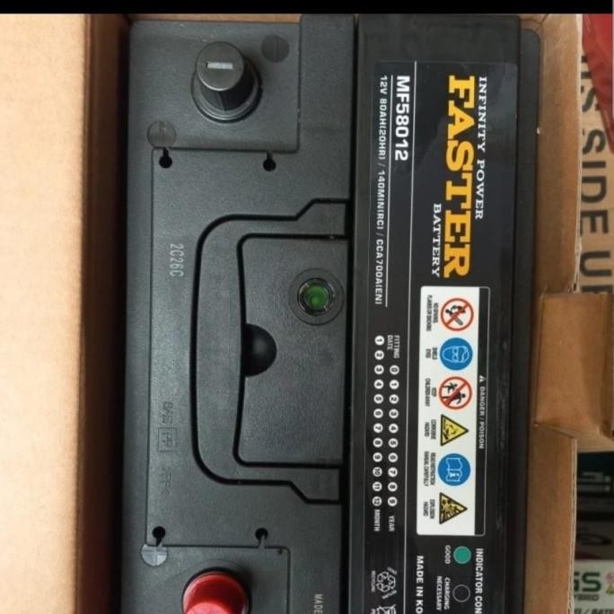 New Aki 58024 / 58012 12v 80ah Faster Made in Korea