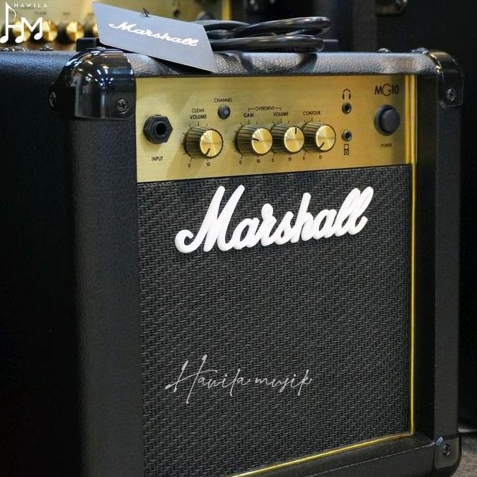 Marshall Mg10 Gold Mg 10 Gold Amplifier Guitar Ampli Gitar Marshall Original