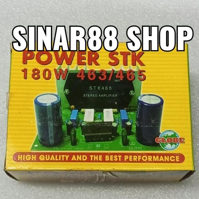 Kit Power Amplifier Stk 463/465 Stereo Original