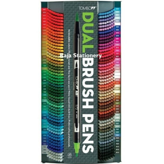 

Tombow ABT Pro Dual Brush Pen Set Full Colours / Spidol Warna Tombow by Radhiant official