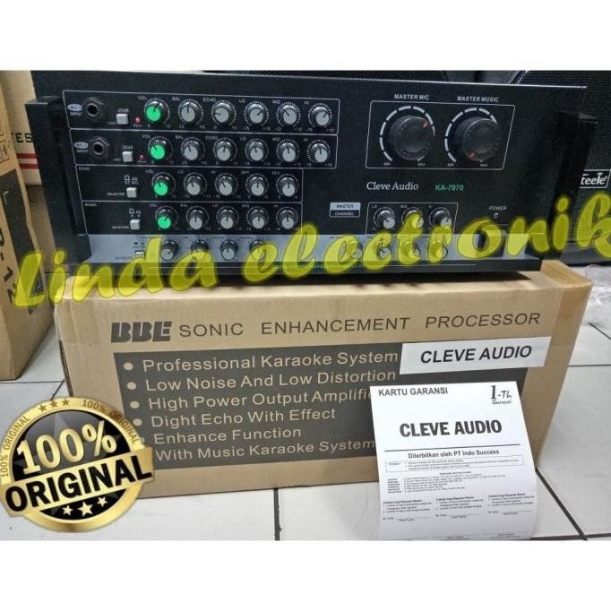 Profesional Amplifier 450Watt Cleve Audio Ka 7070 Original