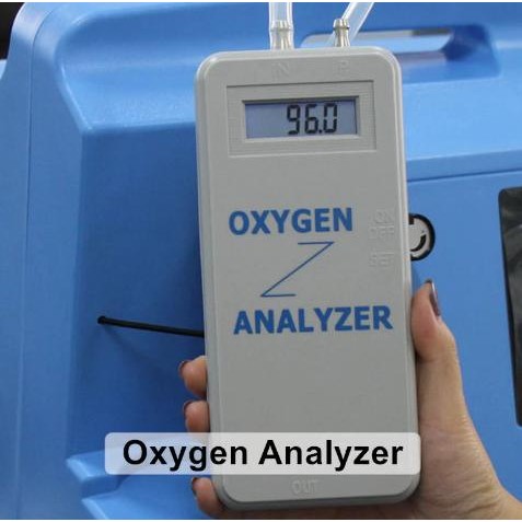 SMART BATTERY OXYGEN ANALYZER LCD DISPLAY PORTABLE OXYGEN CONCENTRATOR ORIGINAL DAN TERPERCAYA