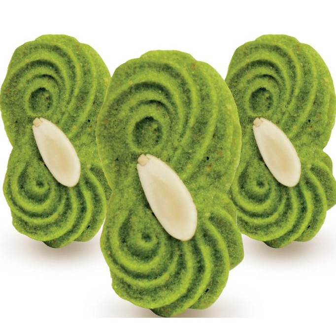 

Promo Green Tea Almond ( Kue Kering Lebaran - Bisou Premium Cookies )